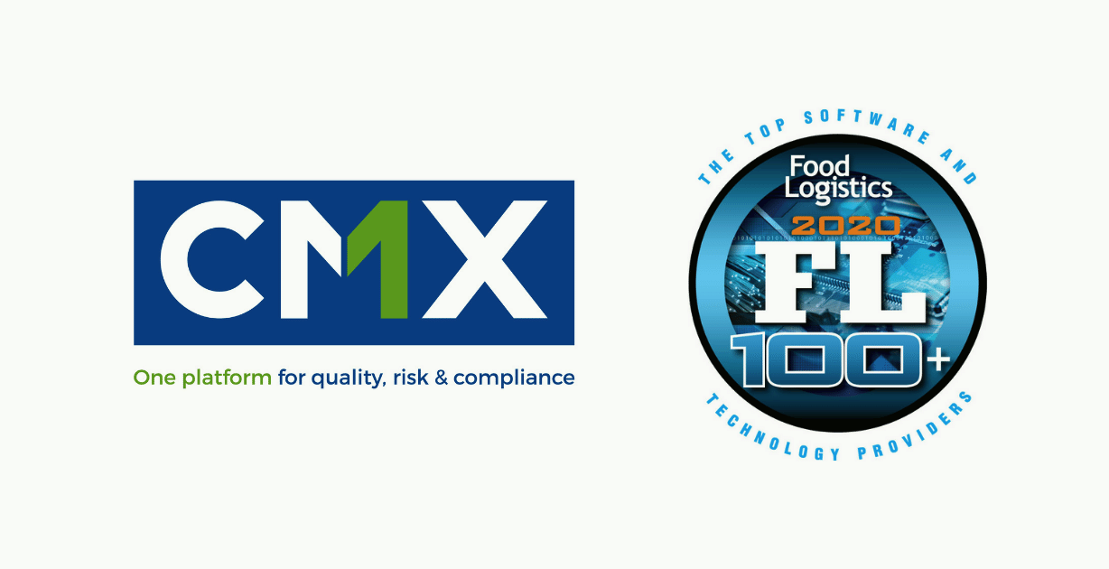 CMX Named to Food Logistics’ 2020 FL100+ Top Software and Technology Providers
